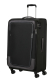 Mala de Viagem Grande 81cm Expansível 4 Rodas Pulsonic Preto-Asfalto - MISSCATH