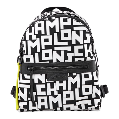 Mochila Le Pliage LGP Preta/Branca