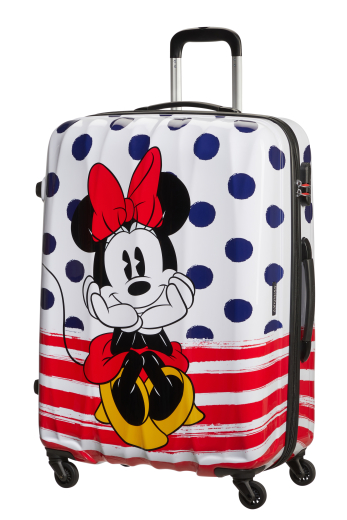 Mala de Viagem Grande 75cm c/ 4 Rodas Disney Legends Minnie