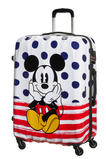 Mala de Viagem Grande 75cm c/ 4 Rodas Disney Legends Mickey - Misscath | Mala de Viagem Grande 75cm c/ 4 Rodas Disney Legends Mickey | American Tourister