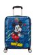 Mala de Cabine 55cm 4 Rodas Wavebreaker Disney Mickey Future Pop - Misscath | Mala de Cabine 55cm 4 Rodas Wavebreaker Disney Mickey Future Pop | American Tourister