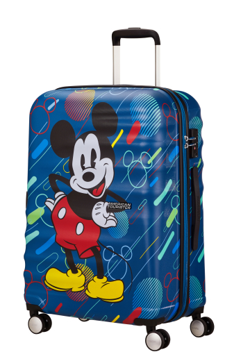 Mala de Viagem Média 67cm 4 Rodas Wavebreaker Disney Mickey Future Pop - Misscath | Mala de Viagem Média 67cm 4 Rodas Wavebreaker Disney Mickey Future Pop | American Tourister