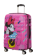 Mala de Viagem Média 67cm 4 Rodas Wavebreaker Disney Minnie Future Pop - Misscath | Mala de Viagem Média 67cm 4 Rodas Wavebreaker Disney Minnie Future Pop | American Tourister