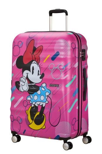 Mala de Viagem Grande 77cm 4 Rodas Wavebreaker Disney Minnie Future Pop