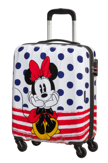 Mala de Cabine 55cm c/ 4 Rodas Disney Legends Minnie - Misscath | Mala de Cabine 55cm c/ 4 Rodas Disney Legends Minnie | American Tourister