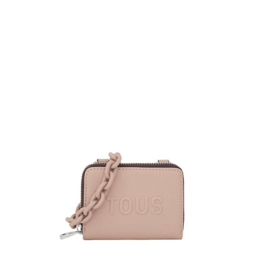 Porta-moedas Pingente La Rue New Taupe - Tous | Porta-moedas Pingente La Rue New Taupe | MISSCATH