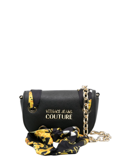 Mala Tiracolo Faux-Leather Preta - Versace | Mala Tiracolo Faux-Leather Preta | MISSCATH