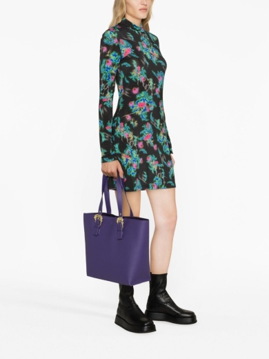 Mala Shopper Feminina Baroque Violeta