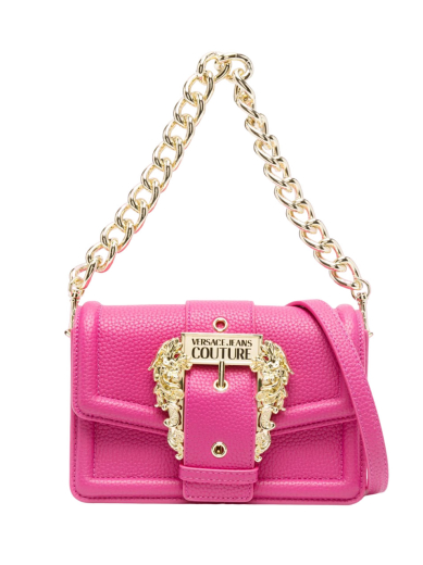 Mala de Tiracolo Couture Baroque-Buckle Rosa