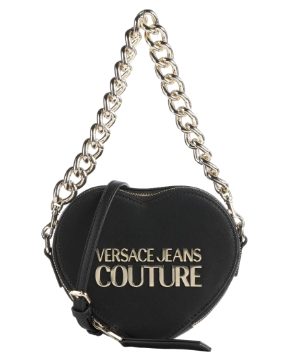 Mala de Tiracolo Logo Lock Preta - Versace | Mala de Tiracolo Logo Lock Preta | MISSCATH