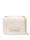 Mala de Ombro Quilted Bege - Love Moschino | Mala de Ombro Quilted Bege | Misscath