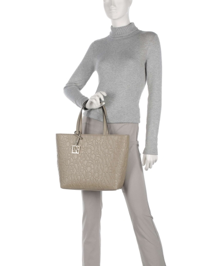 Mala shopper Armani Exchange Feminina Taupe