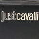 Mala Tiracolo Logo-Plaque Preta - Just Cavalli | Mala Tiracolo Logo-Plaque Preta | Misscath
