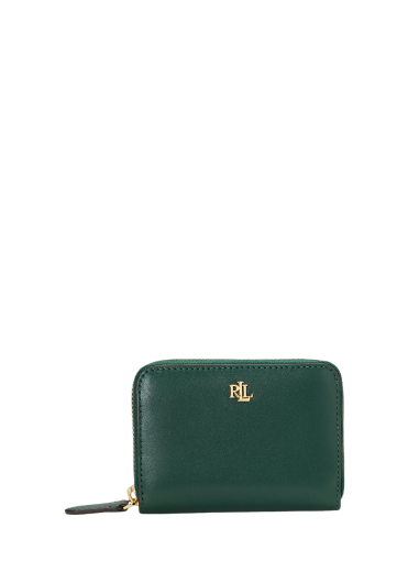 Carteira Zip S Verde - Ralph Lauren | Carteira Zip S Verde | Misscath