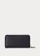 Carteira Wristlet Continental Preta - Ralph Lauren | Carteira Wristlet Continental Preta | Misscath