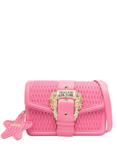 Mala de Tiracolo Baroque-Buckle Rosa