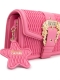 Mala de Tiracolo Baroque-Buckle Rosa - Versace | Mala de Tiracolo Baroque-Buckle Rosa | MISSCATH