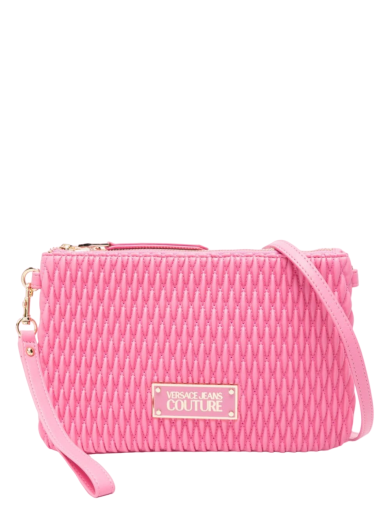 Mala Clutch Baroque-Buckle Rosa