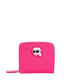 Carteira K/Ikonic Nylon Pequena Rosa - Karl Lagerfeld | Carteira K/Ikonic Nylon Pequena Rosa | Misscath