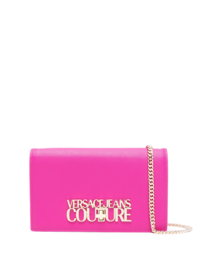 Mala Clutch Logo-Plaque Rosa - Versace | Mala Clutch Logo-Plaque Rosa | MISSCATH