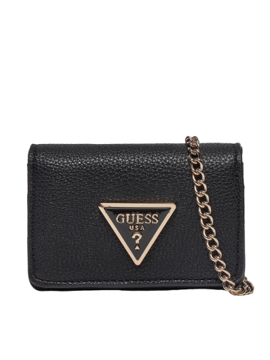 Mala de Tiracolo Meridian Micro Preta - Guess | Mala de Tiracolo Meridian Micro Preta | MISSCATH