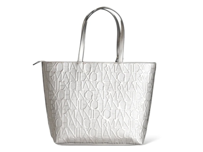 Mala Shopper Armani Exchange Cinzenta