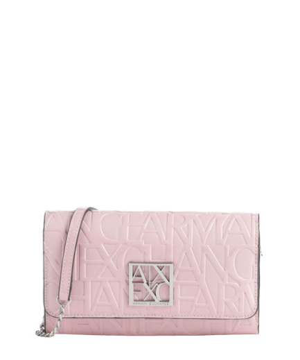 Mala Clutch Exchange Rosa - Armani Exchange | Mala Clutch Exchange Rosa | MISSCATH