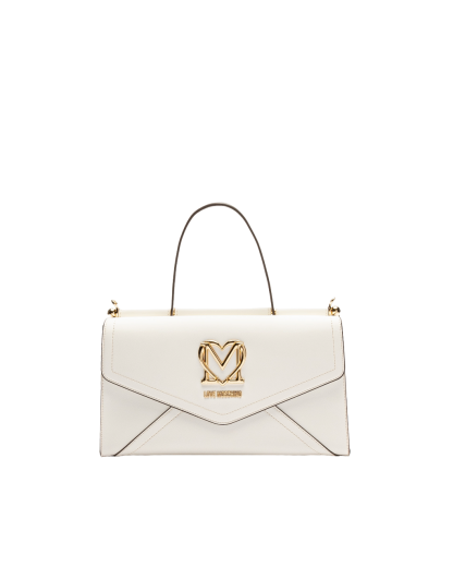 Mala de Ombro Super Gold Branca - Love Moschino | Mala de Ombro Super Gold Branca | MissCath