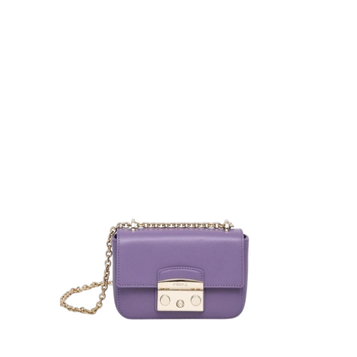 Mala Tiracolo Metropolis Mini Lilás - Furla | Mala Tiracolo Metropolis Mini Lilás | Misscath