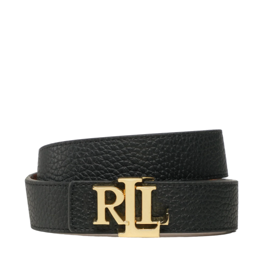 Cinto L Casual Reversível Preto/Castanho - 3cm - Ralph Lauren | Cinto L Casual Reversível Preto/Castanho | Misscath