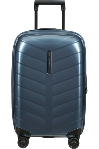 Mala de Cabine 55/35cm Expansível 4 Rodas Attrix Azul Cinza - Misscath | Mala de Cabine 55/35cm Expansível 4 Rodas Azul Cinza - Attrix | Samsonite