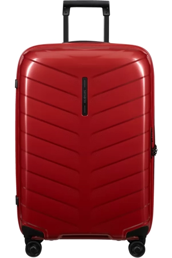 Mala de Viagem Média 69cm 4 Rodas Attrix Vermelha - Misscath | Mala de Viagem Média 69cm 4 Rodas Vermelha - Attrix | Samsonite