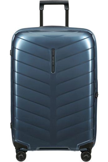 Mala de Viagem Média 69cm 4 Rodas Attrix Azul Cinza - Misscath | Mala de Viagem Média 69cm 4 Rodas Azul Cinza - Attrix | Samsonite