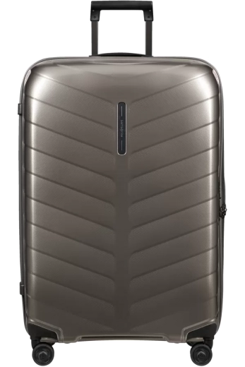 Mala de Viagem Grande 75cm 4 Rodas Attrix Bege Dourado - Misscath | Mala de Viagem Grande 75cm 4 Rodas Bege Dourado - Attrix | Samsonite