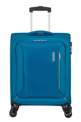 Mala de Cabine 55cm 4 Rodas HyperSpeed Verde-Azulado - Misscath | Mala de Cabine 55cm 4 Rodas HyperSpeed Verde-Azulado | American Tourister