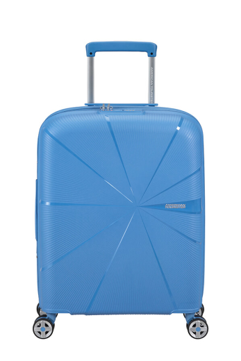 Mala de Cabine 55cm Expansível 4 Rodas Starvibe Azul Tranquilo - American Tourister | Mala de Cabine 55cm Expansível 4 Rodas Starvibe Azul Tranquilo | Misscath