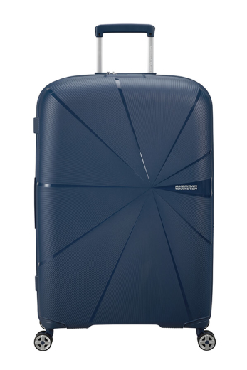 Mala de Viagem Grande 77cm Expansível 4 Rodas Starvibe Azul-Marinho - American Tourister | Mala de Viagem Grande 77cm Expansível 4 Rodas Starvibe Azul-Marinho | Misscath