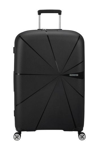 Mala de Viagem Grande 77cm Expansível 4 Rodas Starvibe Preta - American Tourister | Mala de Viagem Grande 77cm Expansível 4 Rodas Starvibe Preta | Misscath