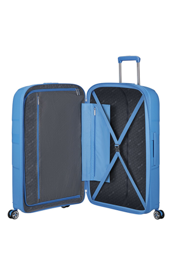 Mala de Viagem Grande 77cm Expansível 4 Rodas Starvibe Azul Tranquilo