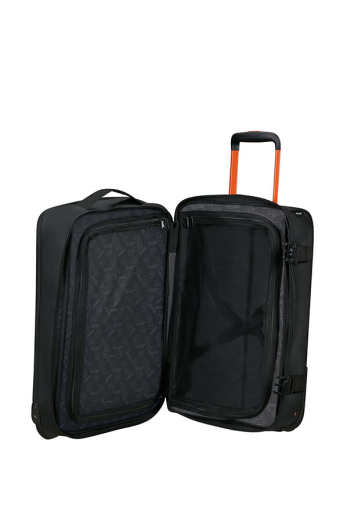 Saco de Viagem 55cm 2 Rodas Urban Track Preto/Laranja