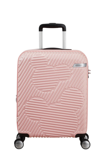 Mala de Cabine 55cm Expansível 4 Rodas Mickey Clouds Nuvem Rosa - Misscath | Mala de Cabine 55cm Expansível 4 Rodas Mickey Clouds Nuvem Rosa | American Tourister