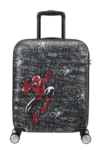 Mala de Cabine 55cm 4 Rodas Marvel Homem-Aranha - Misscath | Mala de Cabine 55cm 4 Rodas Marvel Homem-Aranha | American Tourister