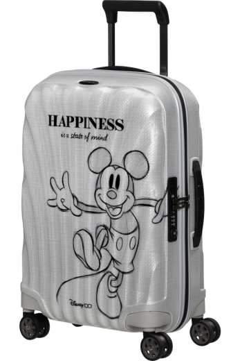 Mala de Cabine 55cm 4 Rodas Expansível Disney 100 Anos Mickey