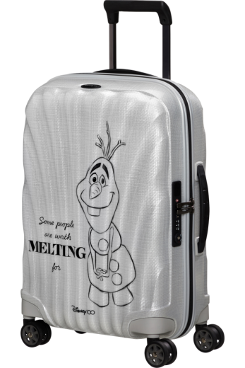 Mala de Cabine 55cm 4 Rodas Expansível Disney 100 Anos Olaf