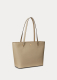Mala Shopper Karly Média Bege - Ralph Lauren | Mala Shopper Karly Média Bege | Misscath