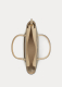 Mala Shopper Karly Média Bege - Ralph Lauren | Mala Shopper Karly Média Bege | Misscath