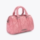 Mala Mão Kensington Boston Pequena Rosa - Kurt Geiger | Mala Mão Kensington Boston Pequena Rosa | MISSCATH