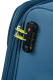 Mala de Viagem Média 68cm Expansível 4 Rodas Azul Coroa - MISSCATH