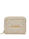 Carteira Quilted Pequena Bege - Love Moschino | Carteira Quilted Pequena Bege | MissCath