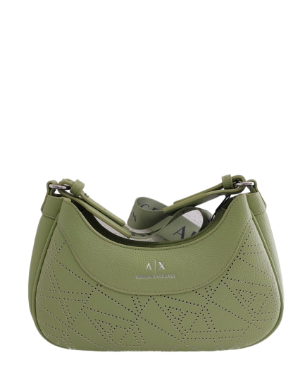 Mala Tiracolo Hobo Exchange Verde - Armani Exchange | Mala Tiracolo Hobo Exchange Verde | MISSCATH